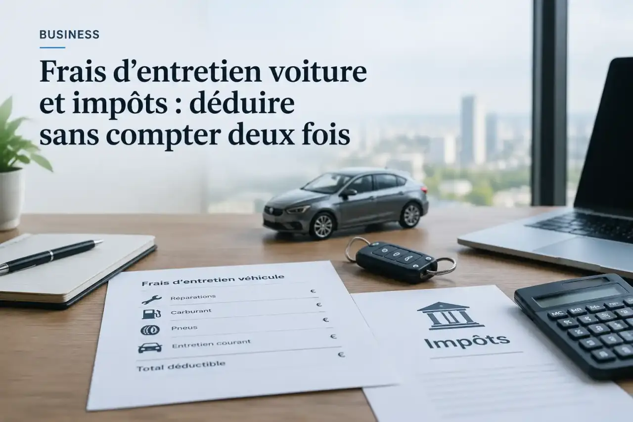 Frais d’entretien voiture et impôts : déduire sans compter deux fois