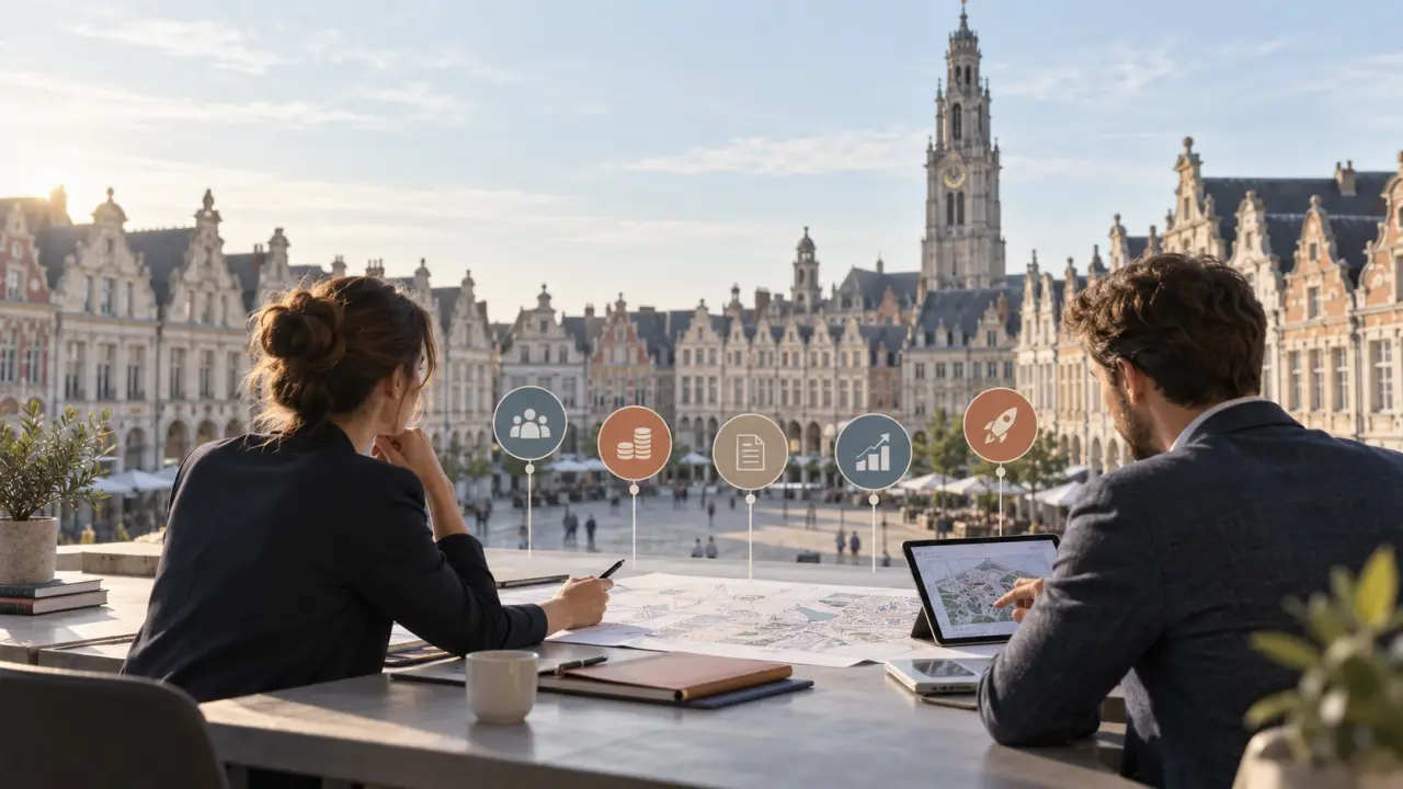 Création d’entreprise à Arras : 5 décisions pour lancer son activité sans avancer à l’aveugle