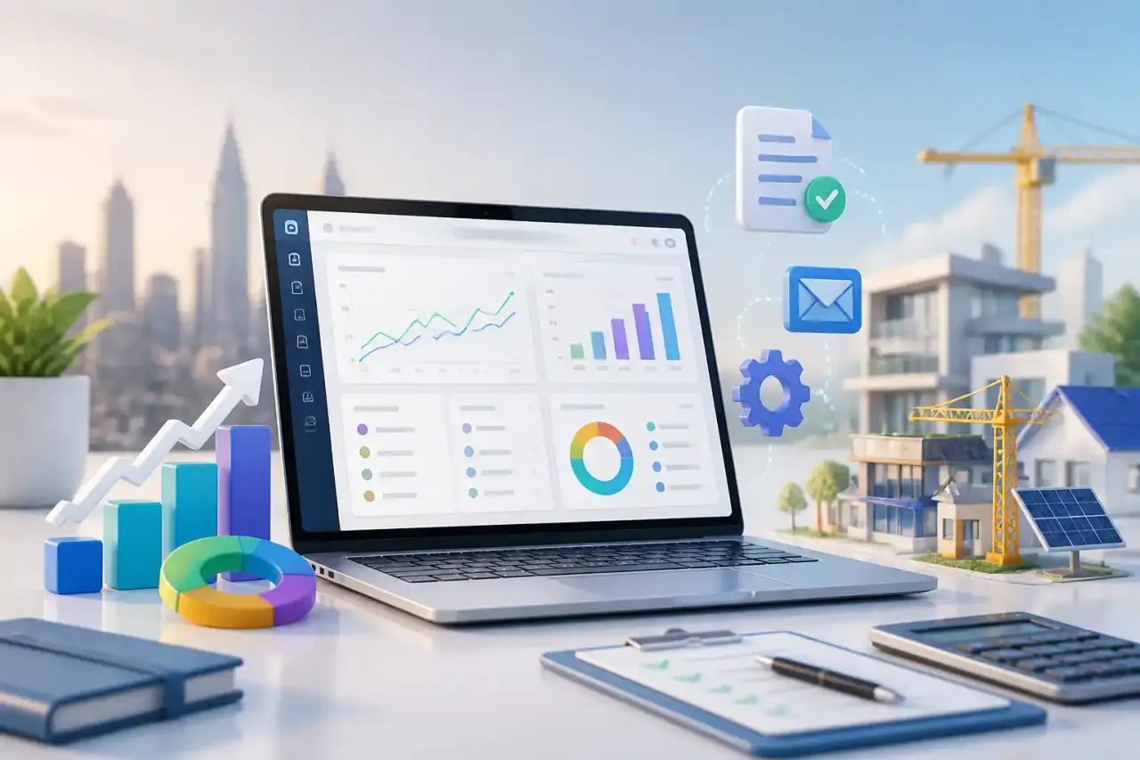 Tableau de bord interactif de la plateforme SaaS StapleBook